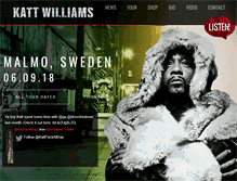 Tablet Screenshot of kattwilliams.com